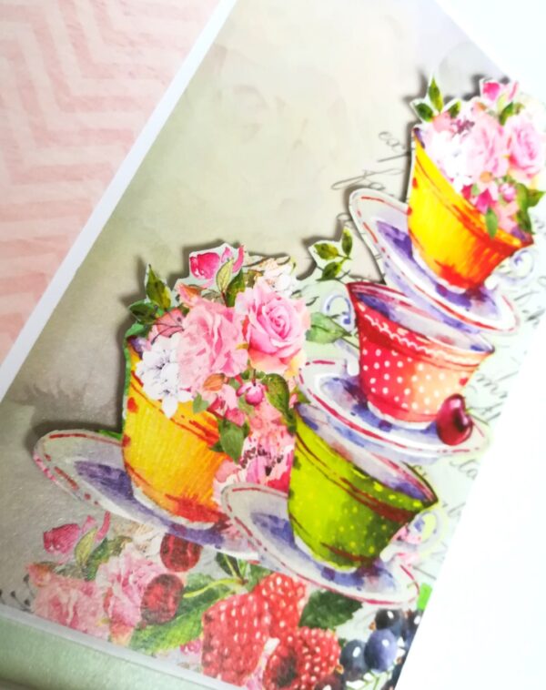 Sparkling Multicolored Birthday Mini Scrapbook C1 image