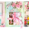 Sparkling Multicolored Birthday Mini Scrapbook C1 image