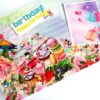 Sparkling Multicolored Birthday Mini Scrapbook C1 image