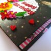Sparkling Multicolored Love Quilled Mini Zigzag Scrapbook - D3 image Sparkling Multicolored Love Quilled Mini Zigzag Scrapbook - D3 image