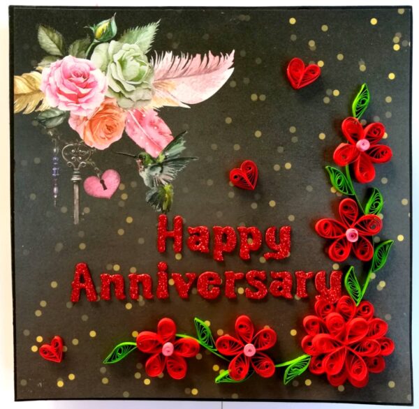 Anniversary Zigzag Mini Scrapbook - D4 image Anniversary Zigzag Mini Scrapbook - D4 image