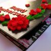 Anniversary Zigzag Mini Scrapbook - D4 image Anniversary Zigzag Mini Scrapbook - D4 image