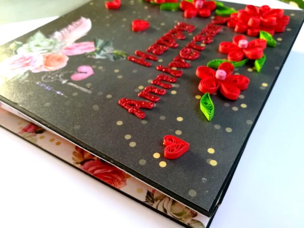 Anniversary Zigzag Mini Scrapbook - D4 image Anniversary Zigzag Mini Scrapbook - D4 image