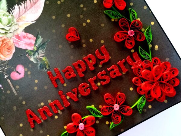 Anniversary Zigzag Mini Scrapbook - D4 image Anniversary Zigzag Mini Scrapbook - D4 image