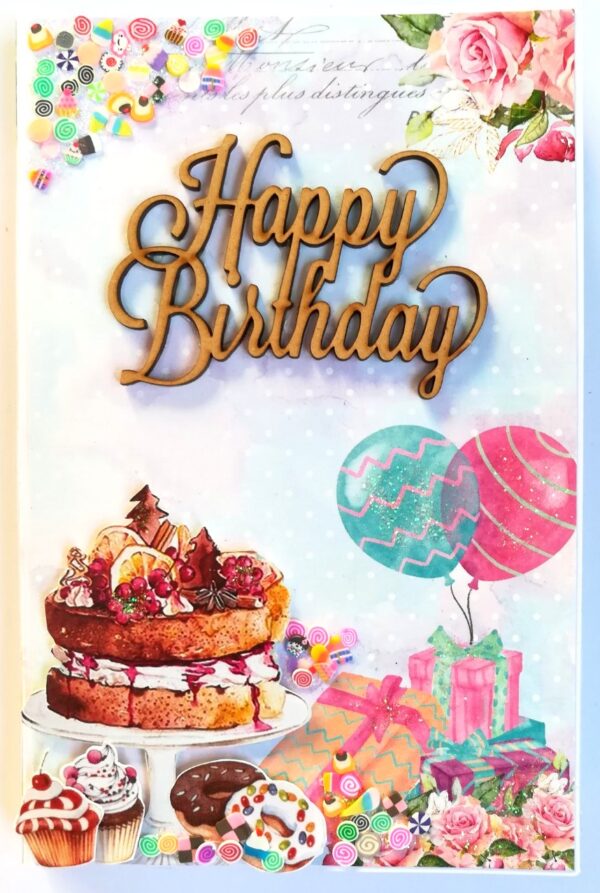 Sparkling Birthday Mini Scrapbook - D2 image Sparkling Birthday Mini Scrapbook - D2 image
