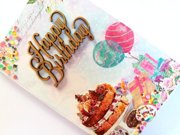 Sparkling Birthday Mini Scrapbook - D2 image Sparkling Birthday Mini Scrapbook - D2 image