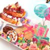 Sparkling Birthday Mini Scrapbook - D2 image Sparkling Birthday Mini Scrapbook - D2 image