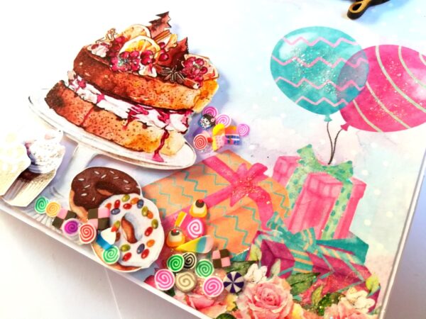 Sparkling Birthday Mini Scrapbook - D2 image Sparkling Birthday Mini Scrapbook - D2 image
