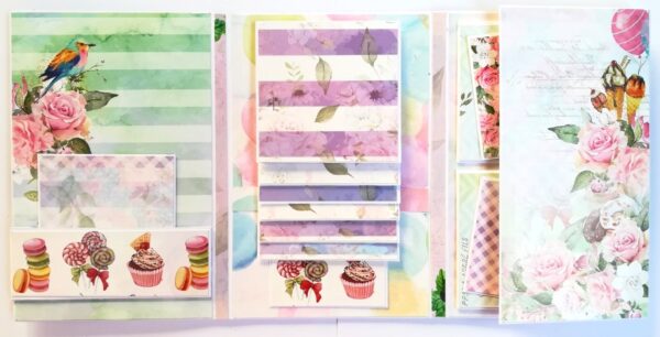 Sparkling Birthday Mini Scrapbook - D2 image Sparkling Birthday Mini Scrapbook - D2 image