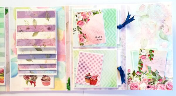 Sparkling Birthday Mini Scrapbook - D2 image Sparkling Birthday Mini Scrapbook - D2 image