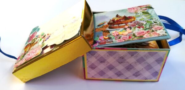 Love/Birthday Miniature Scrapbook Gift box image