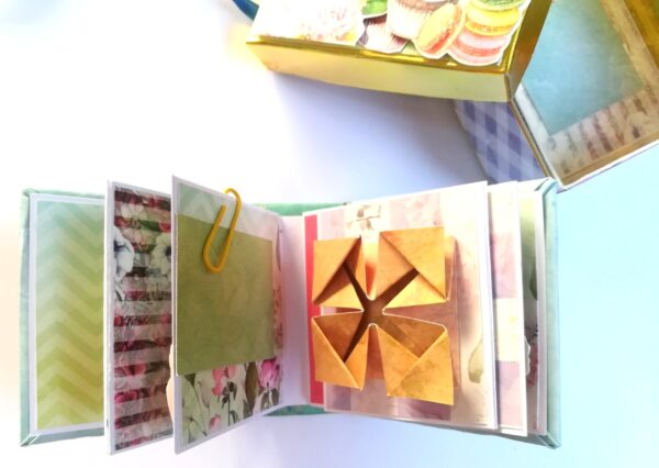 Love/Birthday Miniature Scrapbook Gift box image