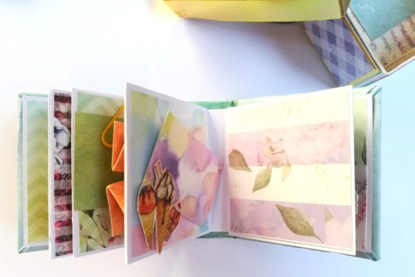 Love/Birthday Miniature Scrapbook Gift box image