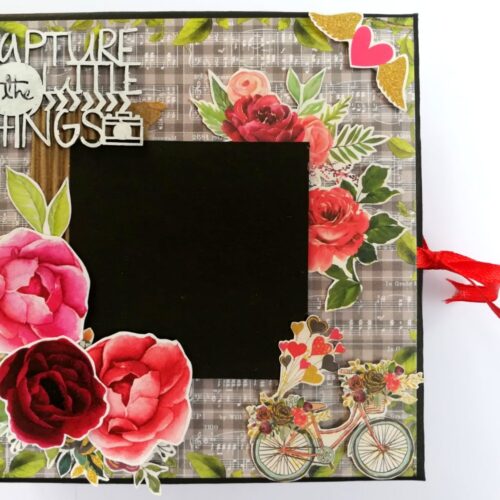 Fancy Love/Birthday Memories scrapbook - F1 image