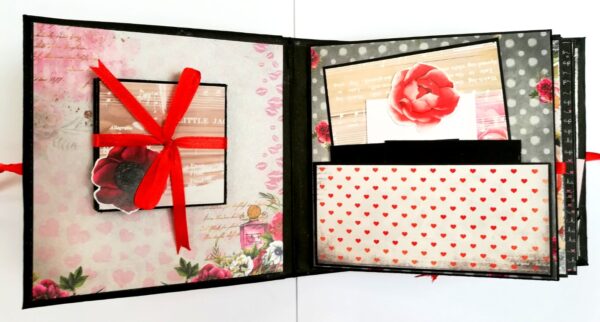 Fancy Love/Birthday Memories scrapbook - F1 image