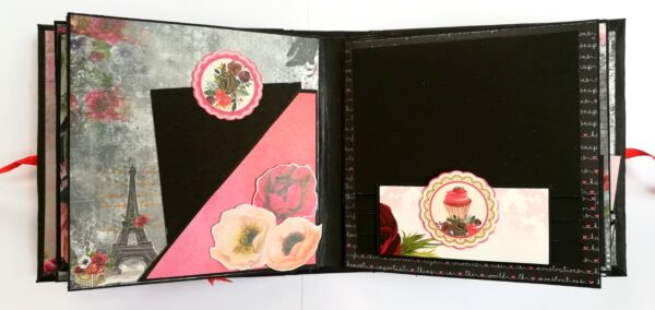 Fancy Love/Birthday Memories scrapbook - F1 image