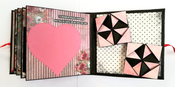Fancy Love/Birthday Memories scrapbook - F1 image