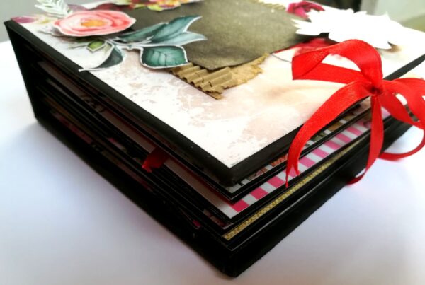 Fancy Love/Birthday Memories scrapbook - F2 image