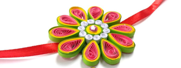 Quilled Rakhi - Design 18 image