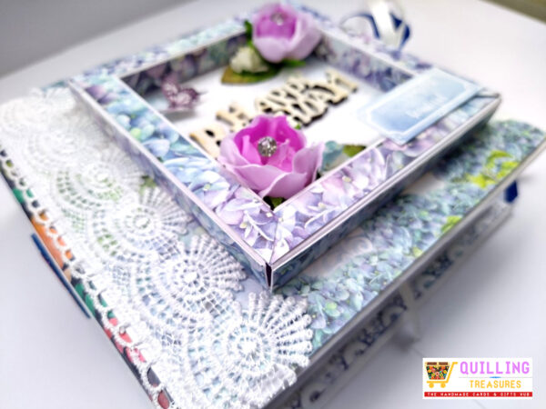 Birthday Scrapbook - Blue themed image