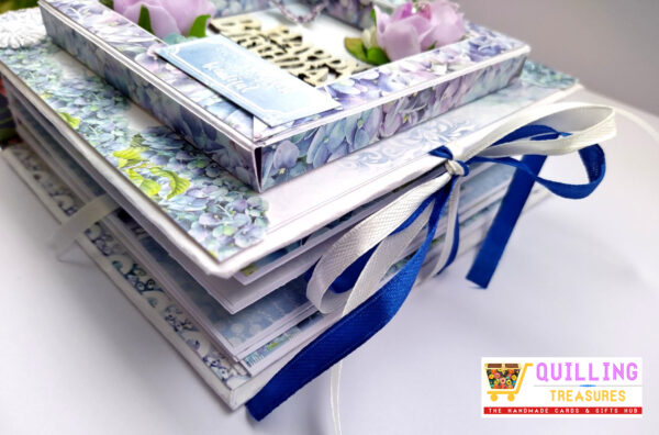 Birthday Scrapbook - Blue themed image