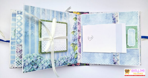 Birthday Scrapbook - Blue themed image
