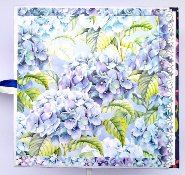 Birthday Scrapbook - Blue themed image