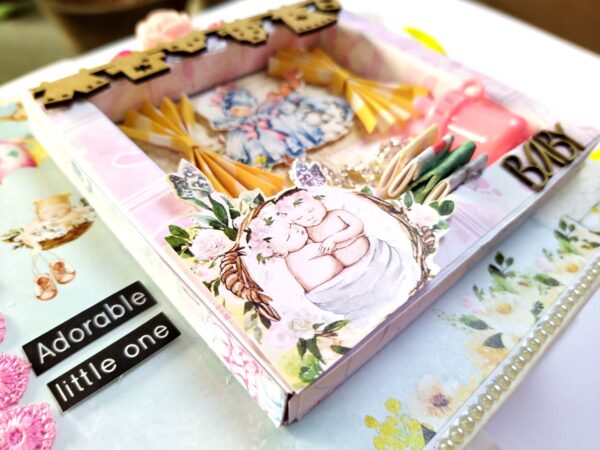 Sparkling Unisex Baby Scrapbook