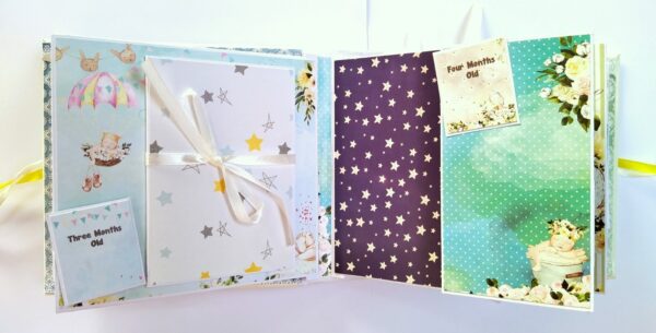 Sparkling Unisex Baby Scrapbook
