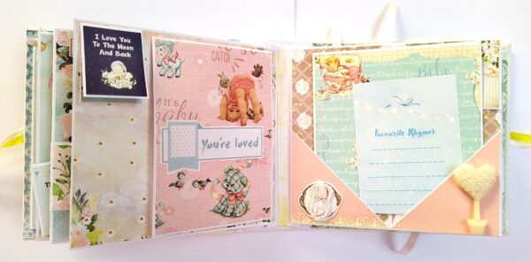 Sparkling Unisex Baby Scrapbook