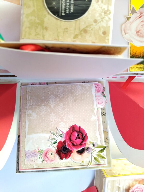Love and Birthday Red Explosion Box image
