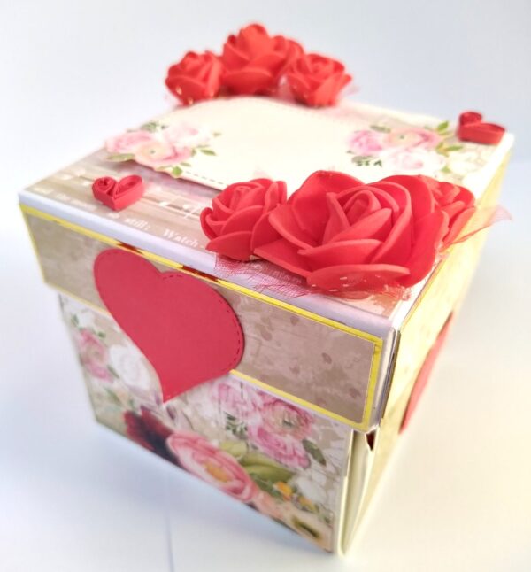 Love and Birthday Red Explosion Box image