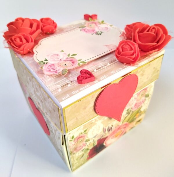 Love and Birthday Red Explosion Box image
