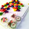 Quilled Colorful Hearts Tree Greeting Card image