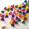 Quilled Colorful Hearts Tree Greeting Card image