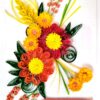 Sparkling Quilled Assorted Flowers Card image