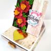 Mini Quilled Flowers Drawer Card - D1 image