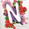 Quilled N Customised Greeting card image