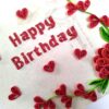 Sparkling Red Quilled Mini Zigzag Scrapbook image Sparkling Red Quilled Mini Zigzag Scrapbook image