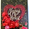 Sparkling Red Birthday / Anniversary Scrapbook - D1 image