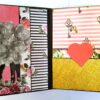 Sparkling Red Birthday / Anniversary Scrapbook - D1 image