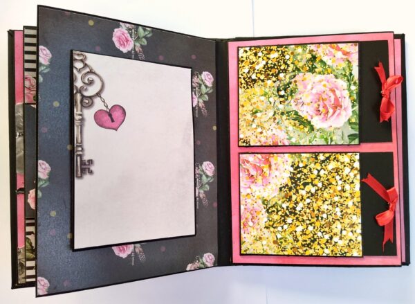 Sparkling Red Birthday / Anniversary Scrapbook - D1 image