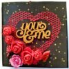 Sparkling Red Birthday / Anniversary Scrapbook - D2 image