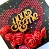 Sparkling Red Birthday / Anniversary Scrapbook - D2 image