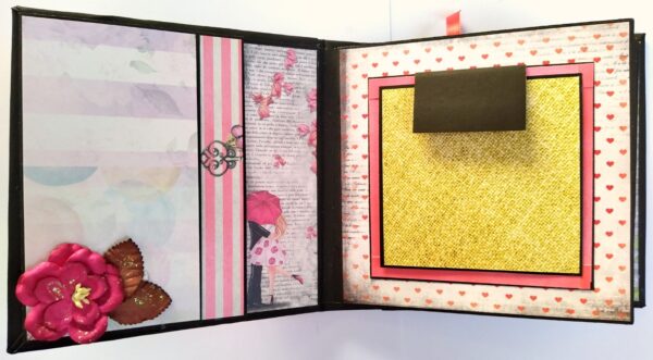 Sparkling Red Birthday / Anniversary Scrapbook - D2 image