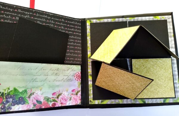 Sparkling Red Birthday / Anniversary Scrapbook - D2 image