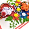 Sparkling Quilled Teddies Flowers Greeting card image
