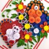 Sparkling Quilled Teddies Flowers Greeting card image