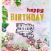 A4 size Happy Birthday Mini Scrapbook Card image