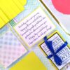 A4 size Happy Birthday Mini Scrapbook Card image